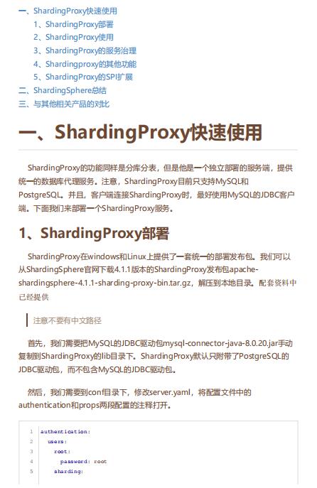 打造专业开发者指南：针对ShardingProxy分库分表解决策略的深度剖析 – 详解部署、使用、服务治理与优化技巧 PDF 下载 图1