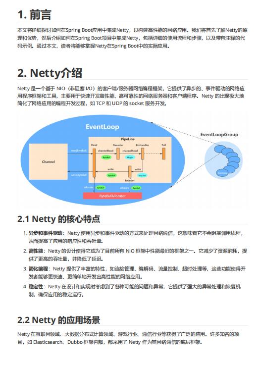 Spring Boot与Netty：构建高性能的网络应用 PDF 下载 图1