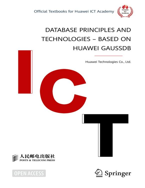 Database Principles and Technologies – Based on Huawei GaussDB_Huawei Technologies PDF 下载 图1