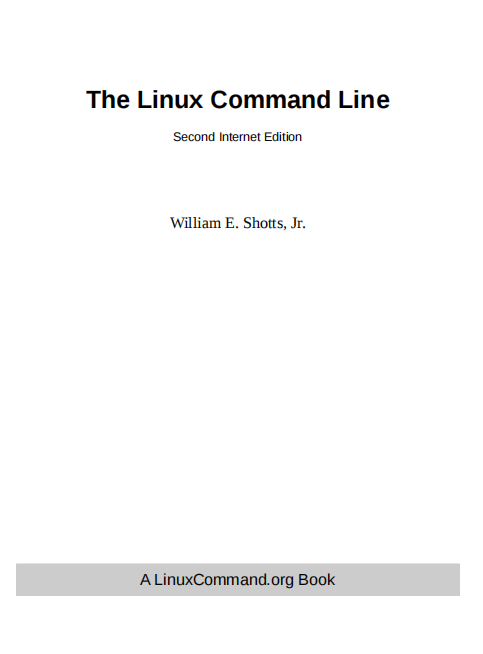 The Linux Command Line, Second Internet Edition PDF 下载 图1