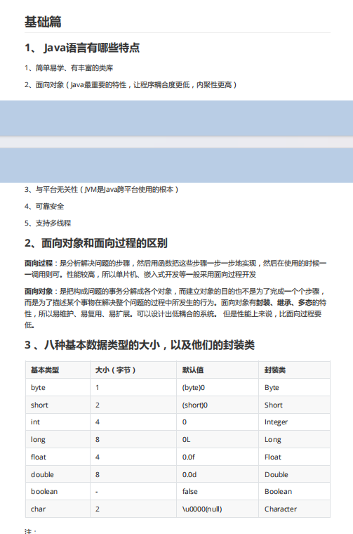 Java面试资料（阿里内部资料） PDF 下载 图1