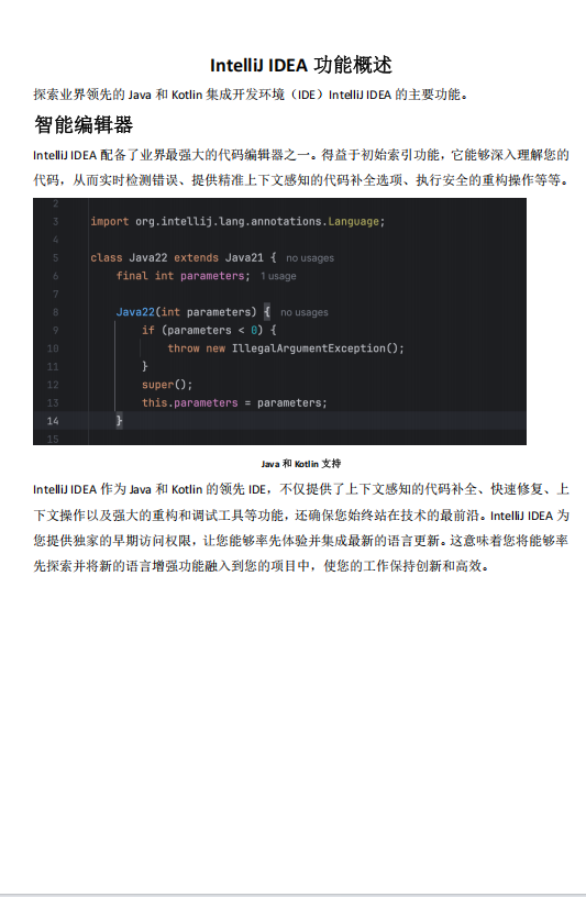 IntelliJ IDEA功能概述 PDF 下载 图1